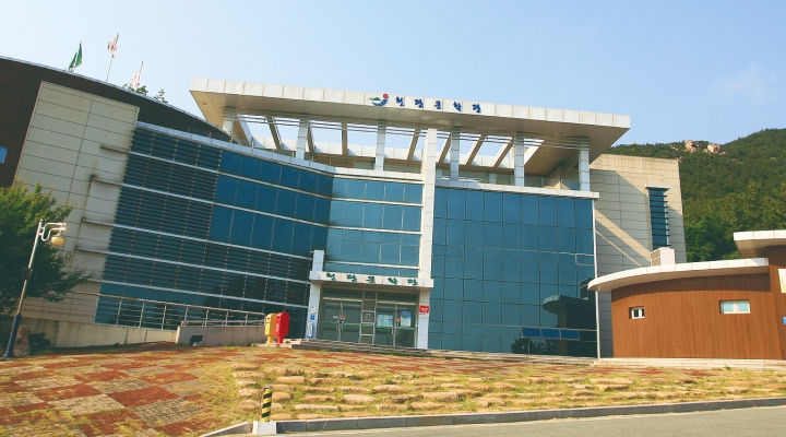 천관문학관 전경