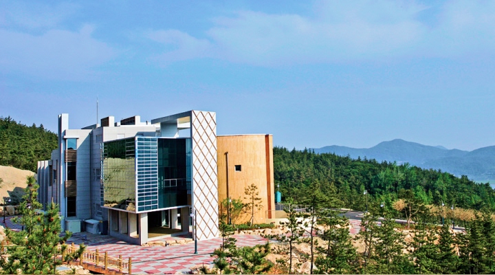 천관산문학공원 전경