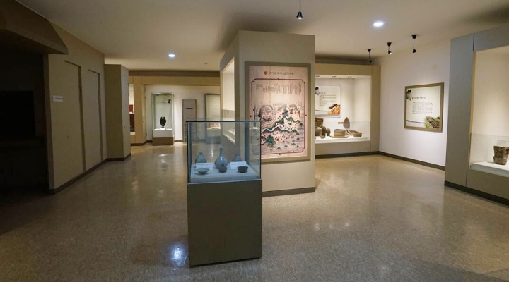 방촌유물전시관 전경